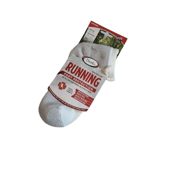 Thorlo Running Foot Protection Socks size Medium M fits shoe size 5.5 - 8.5 - Picture 4 of 5